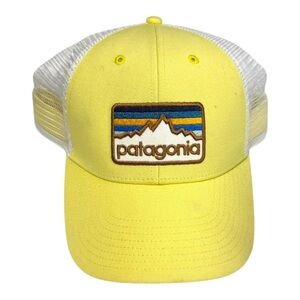 Patagonia Bright Yellow Cap with Logo - One Size‎ Fits Most